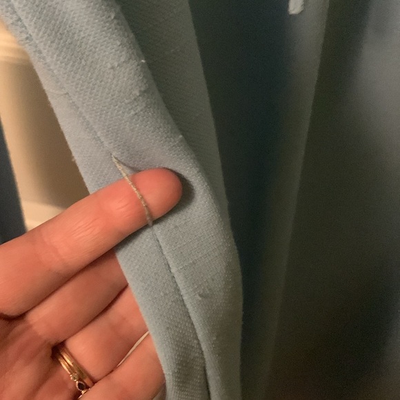 Vintage Rona New York Midi Dress With Bishop Sleeves and Pockets - Picture 9 of 9